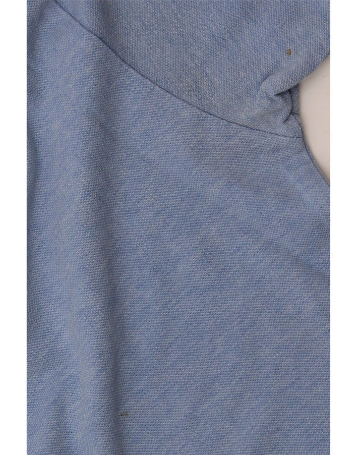 Polo Kappa Uomo Blu Medio in cotone