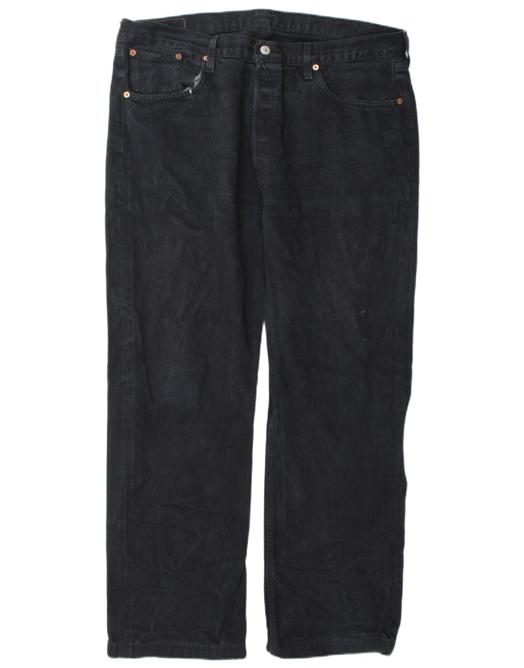 Levi's Uomo 501 Jeans dritti W38 L30 Blu Navy