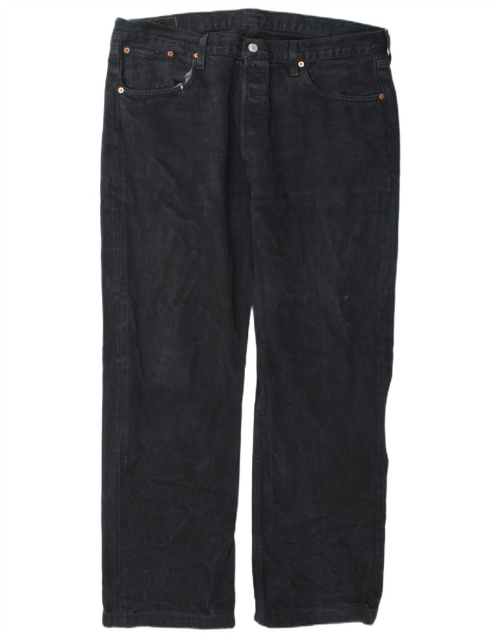 Levi's Uomo 501 Jeans dritti W38 L30 Blu Navy
