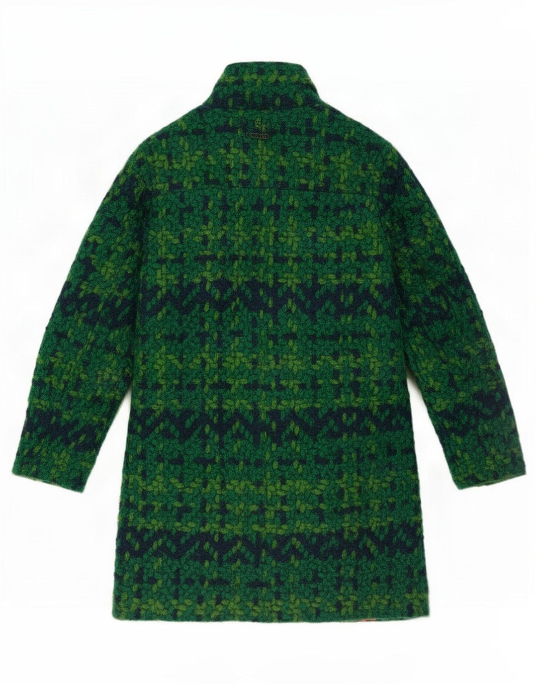 Cappotto da donna Desigual EU 44 XL Poliestere geometrico verde