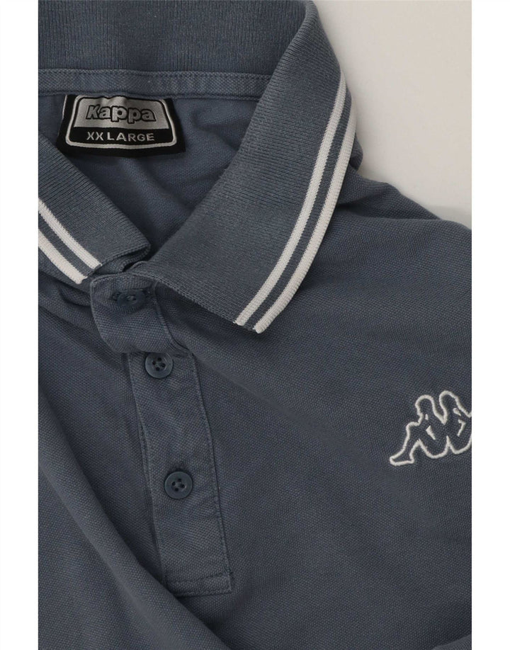 Polo Kappa da uomo 2XL Blu