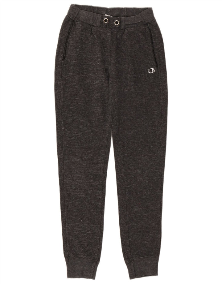 Pantaloni da tuta da donna CHAMPION Joggers UK 8 Small Cotone chiazzato grigio