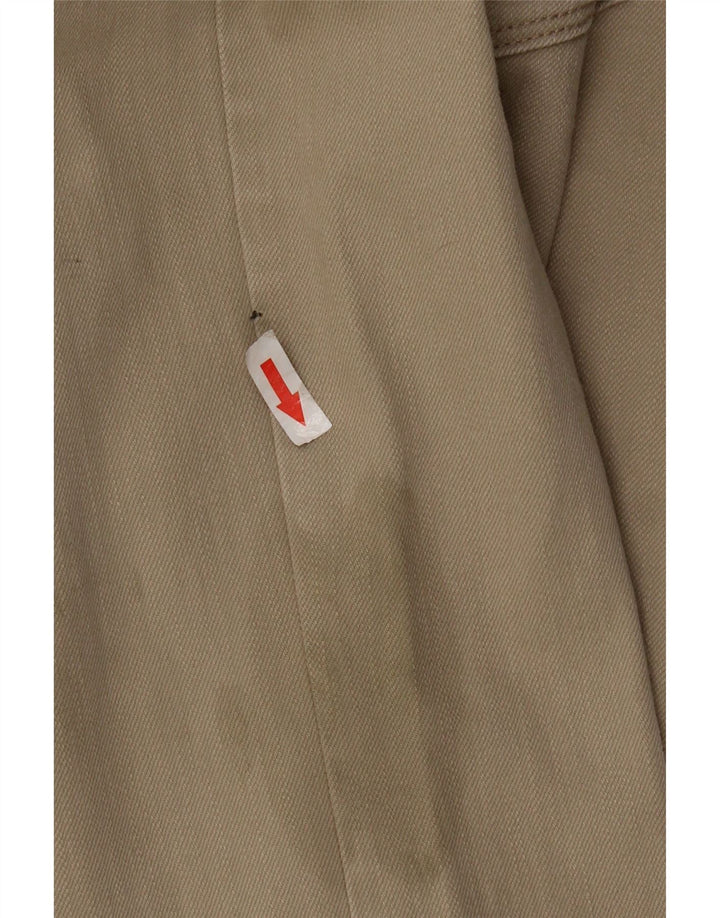 Jeans dritti da uomo Marks & Spencer W34 L31 cotone beige