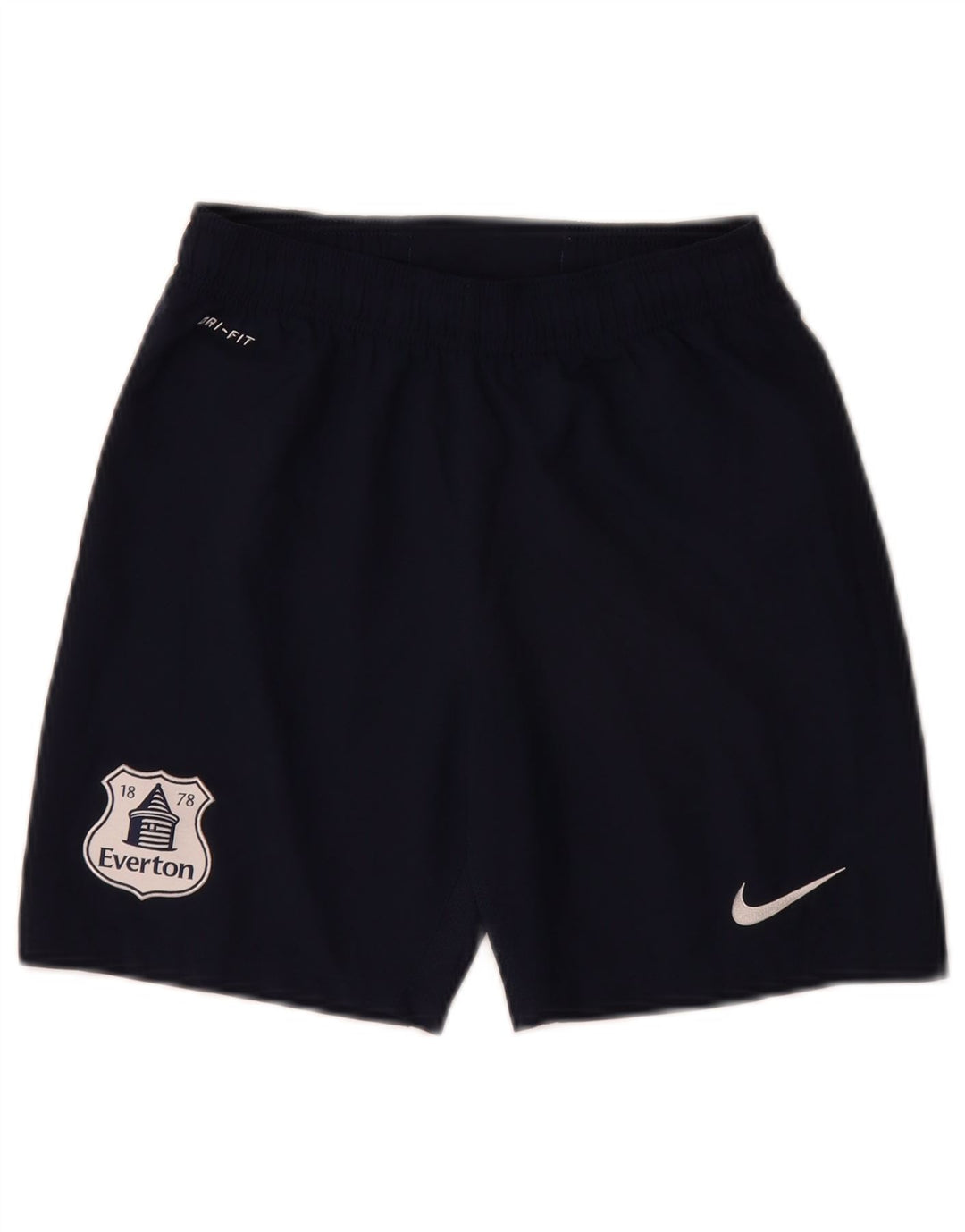 Pantaloncini sportivi Nike da ragazzo Dri Fit 10-11 anni medio blu navy poliestere