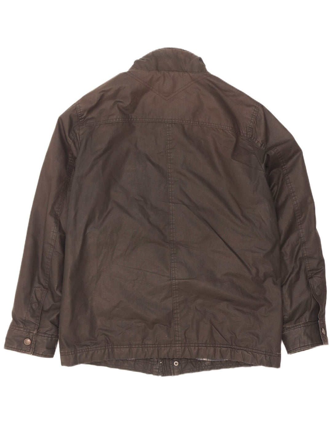 Crew Clothing Giacca da uomo in cotone cerato UK 38 Cotone nero medio