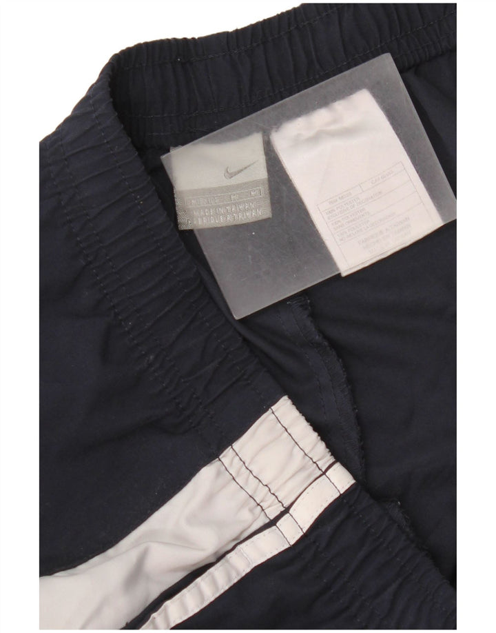 Pantaloni della tuta da donna Nike US 8/10 Medium Navy Blue Colourblock