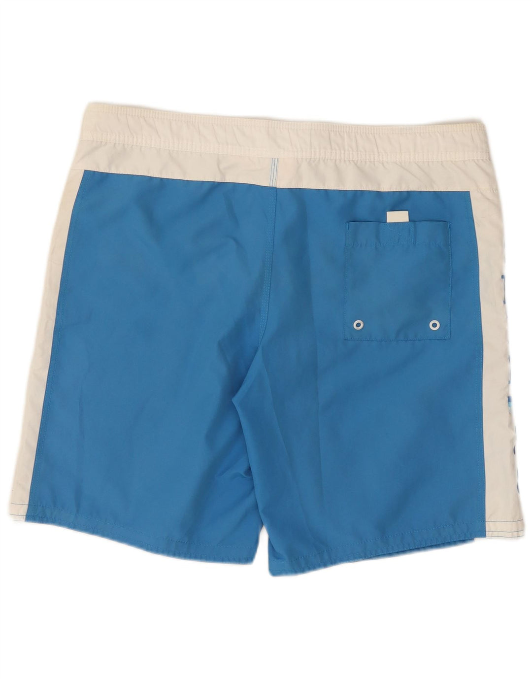 Pantaloncini da bagno grafici da uomo Sundek XL blu poliestere color block