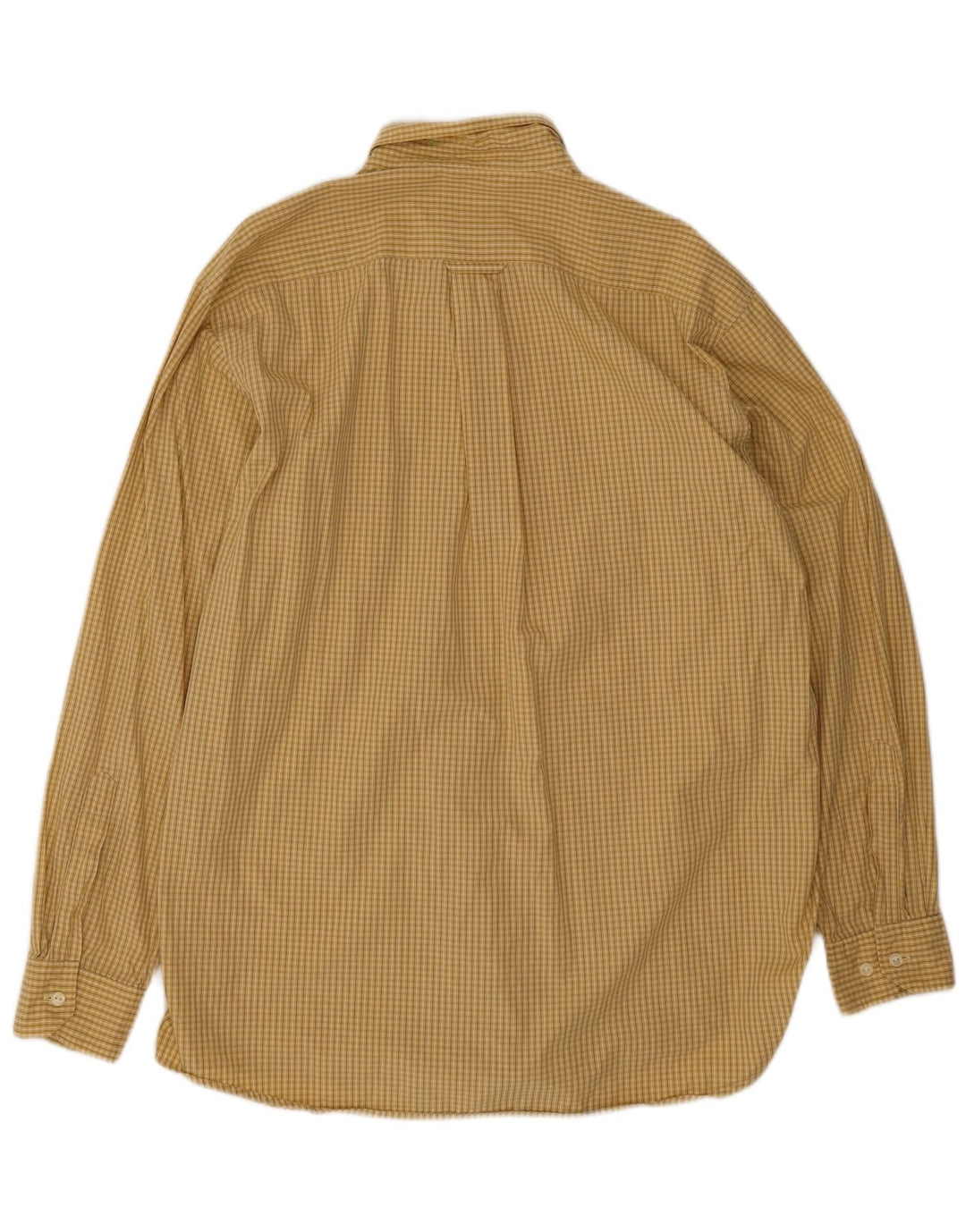 Camicia da uomo Hugo Boss a quadri gialli grandi