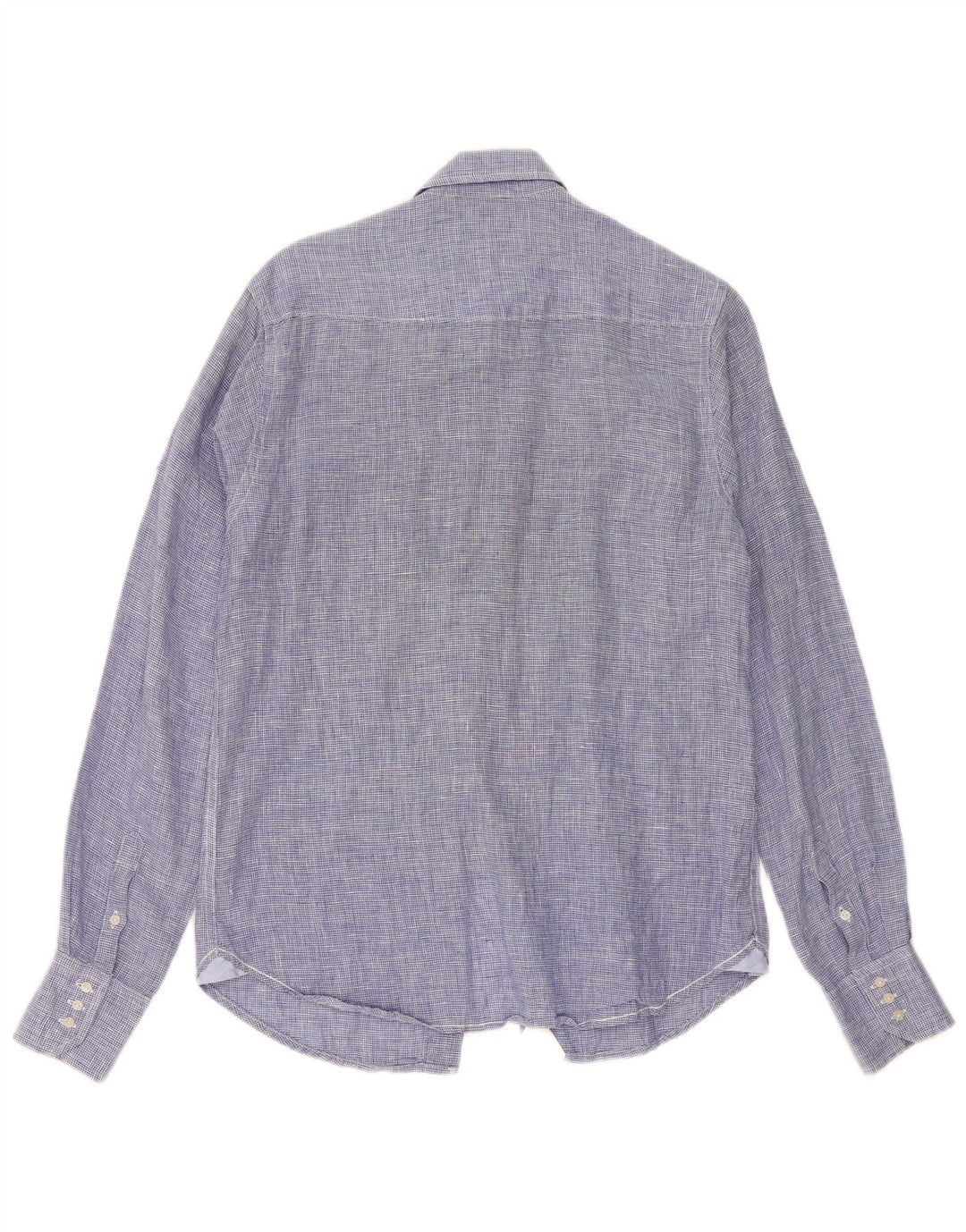 Camicia da uomo Scotch & Soda piccola pied de poule blu