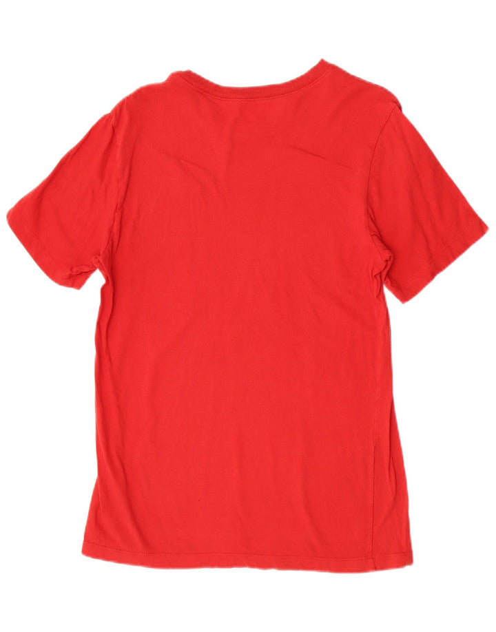 T-shirt da uomo Nike Top Small rossa in cotone