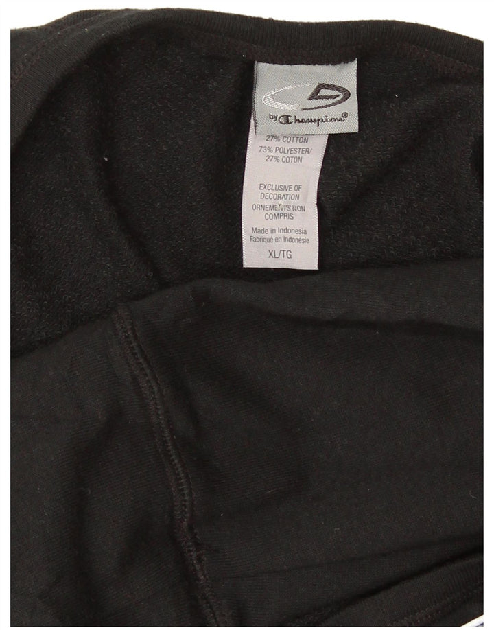 Felpa da donna Champion Jumper UK 18 XL Poliestere nero