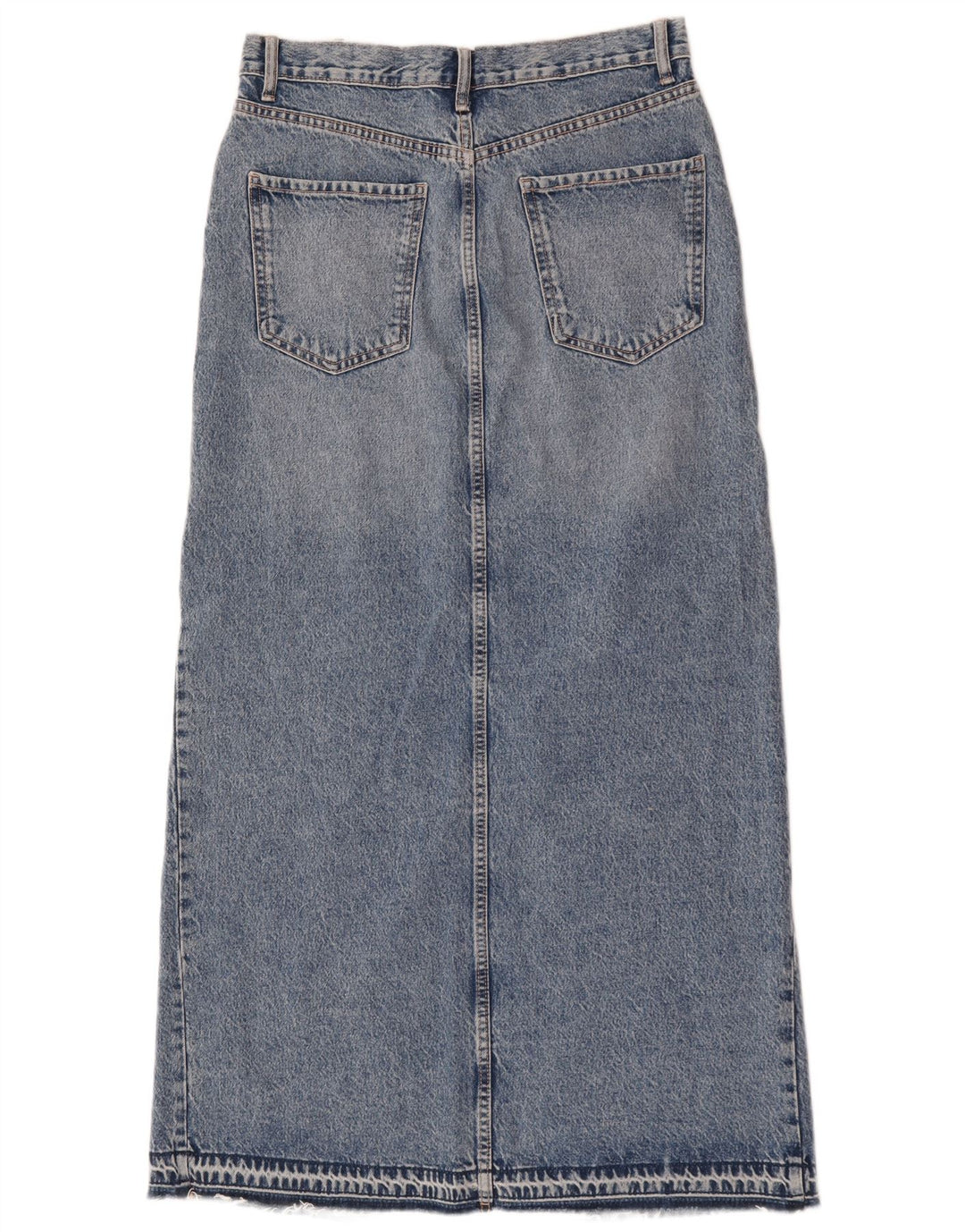 Gonna maxi in denim Zara da donna, media W28, cotone blu