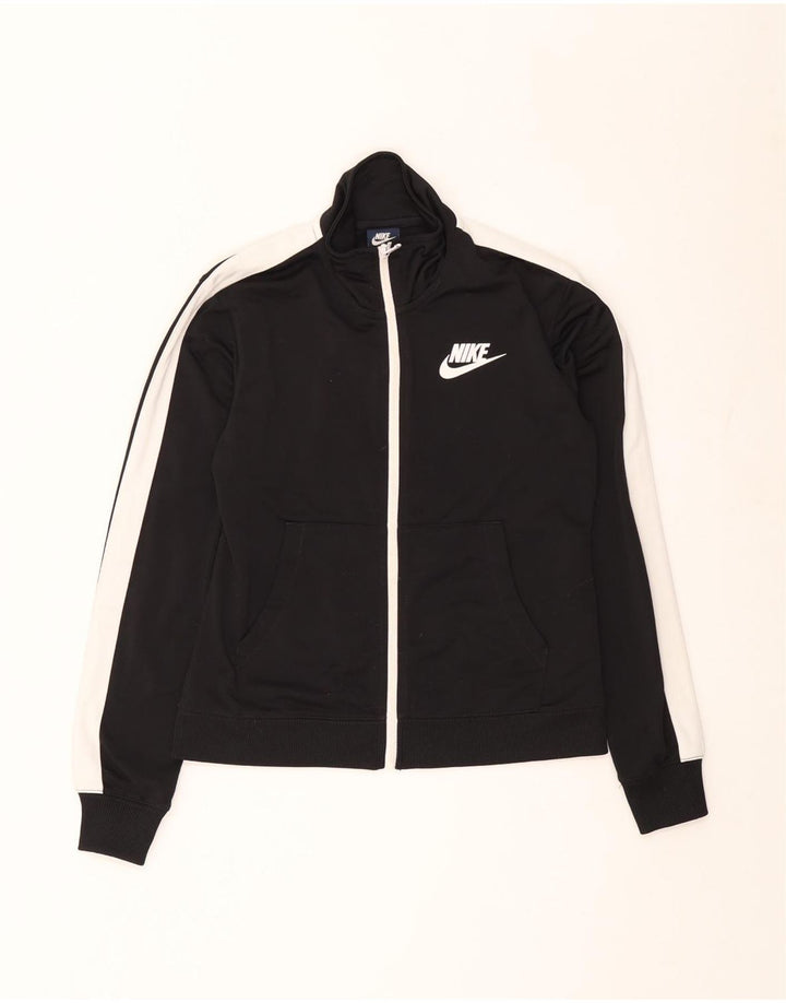 Giacca da tuta da uomo Nike XS XS in poliestere color block nero