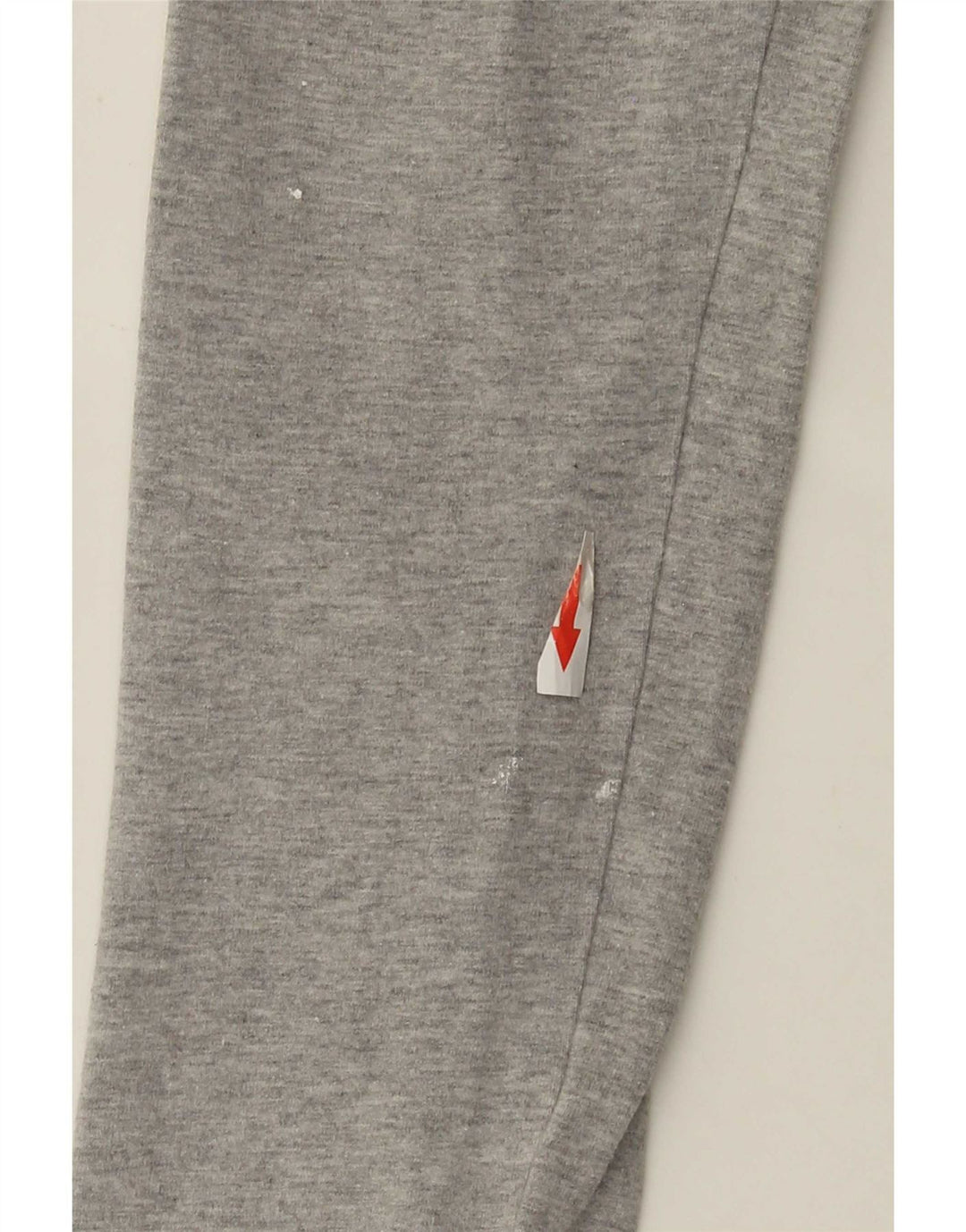 Leggings grafici da donna Adidas UK 8 piccolo cotone grigio