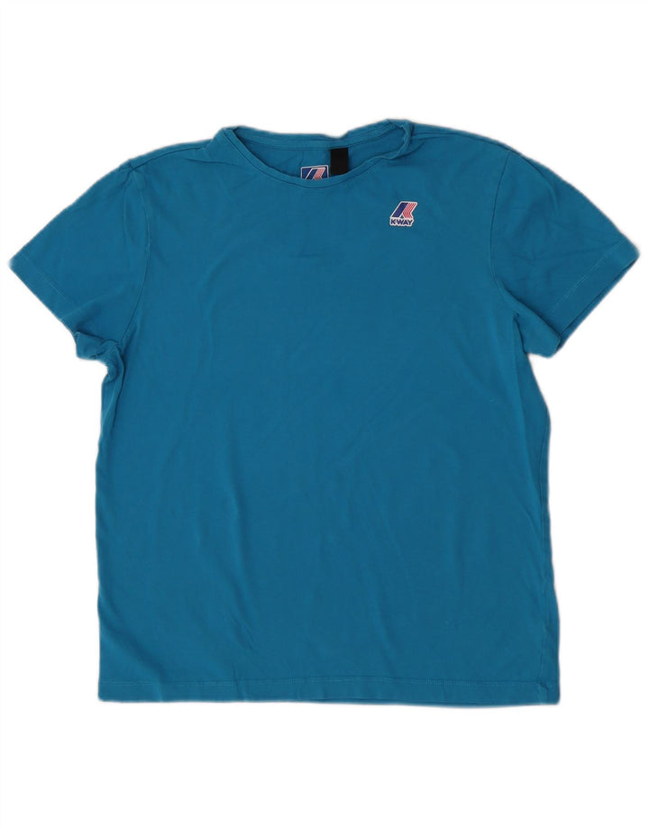 T-shirt da donna K-Way Top UK 14 Blu medio