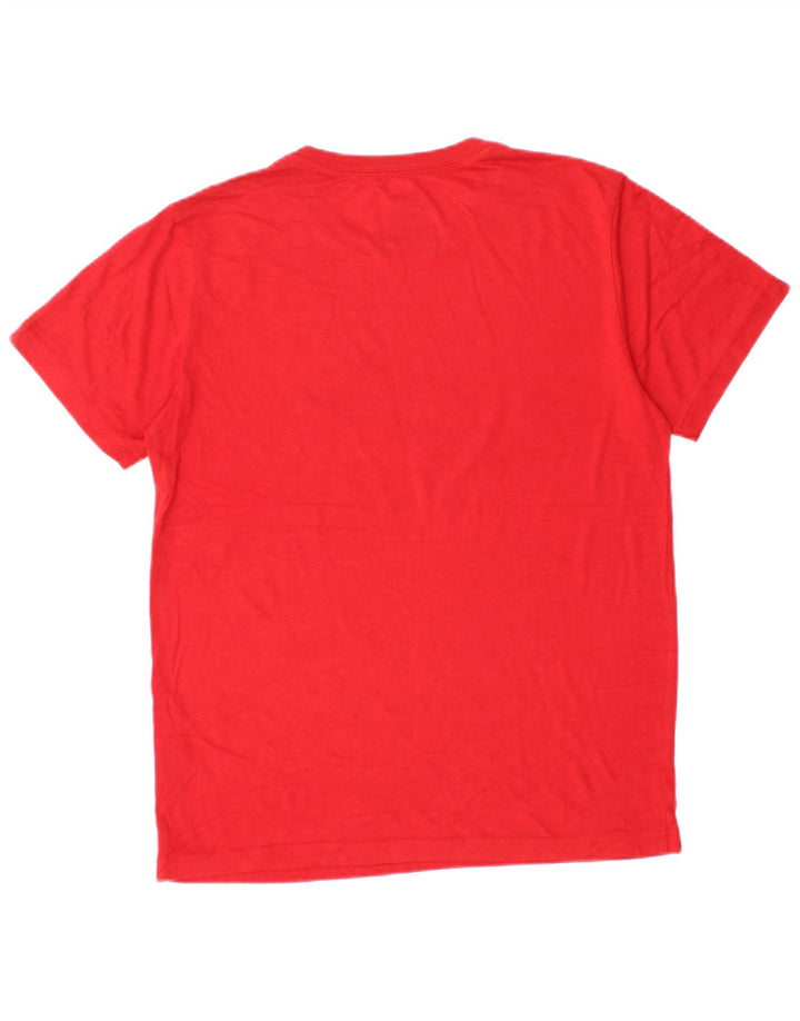 T-shirt grafica Nike Slim Fit da uomo, colore rosso medio