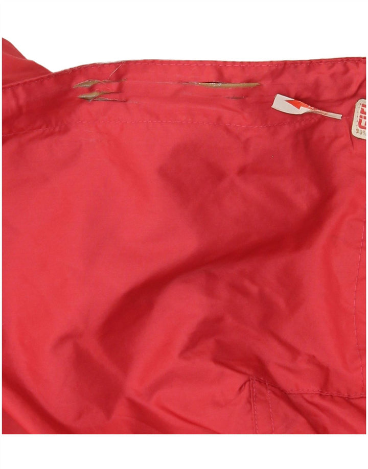 Giacca antipioggia con cappuccio da donna Gas UK 16 Large Rosa Poliestere