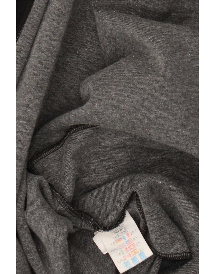 Giacca da tuta da uomo Adidas UK 48/50 XL poliestere nero