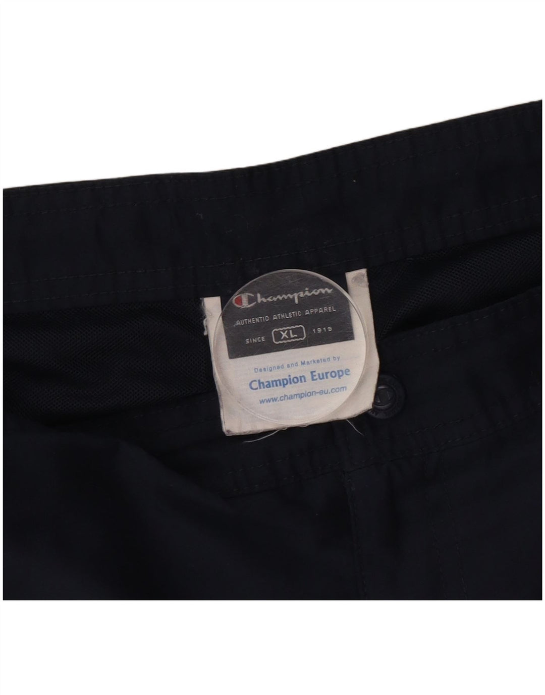 Pantaloncini sportivi grafici da uomo Champion XL poliestere blu navy