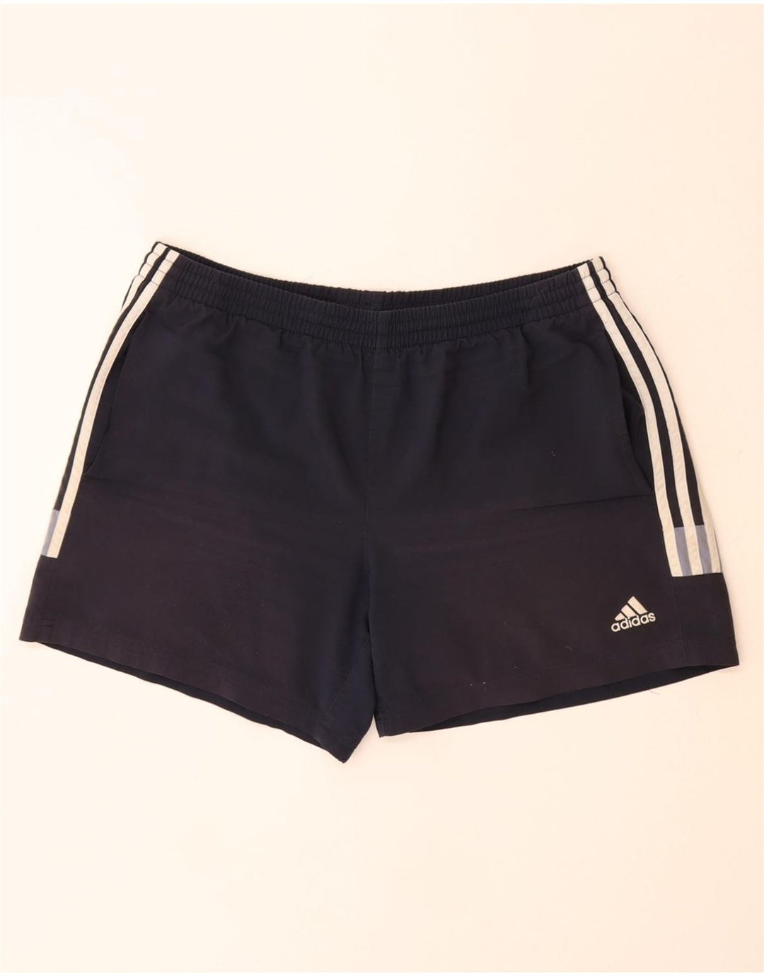 Pantaloncini sportivi ADIDAS Clima 365 XL blu navy in poliestere color block