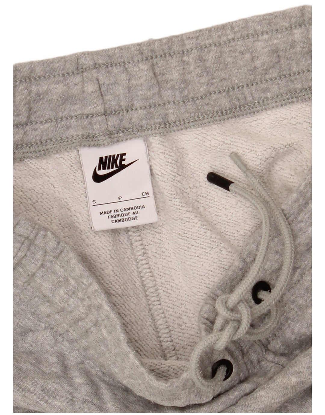 Pantaloni da tuta da uomo Nike Joggers piccoli in cotone chiazzato grigio