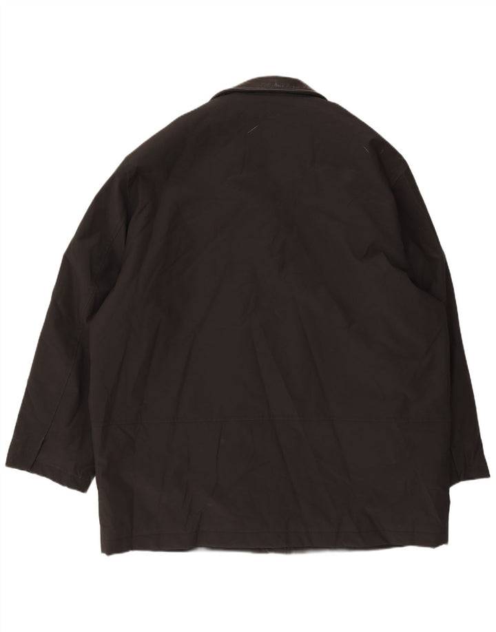 Cappotto da uomo Hugo Boss EU 52 XL Nero policloruro