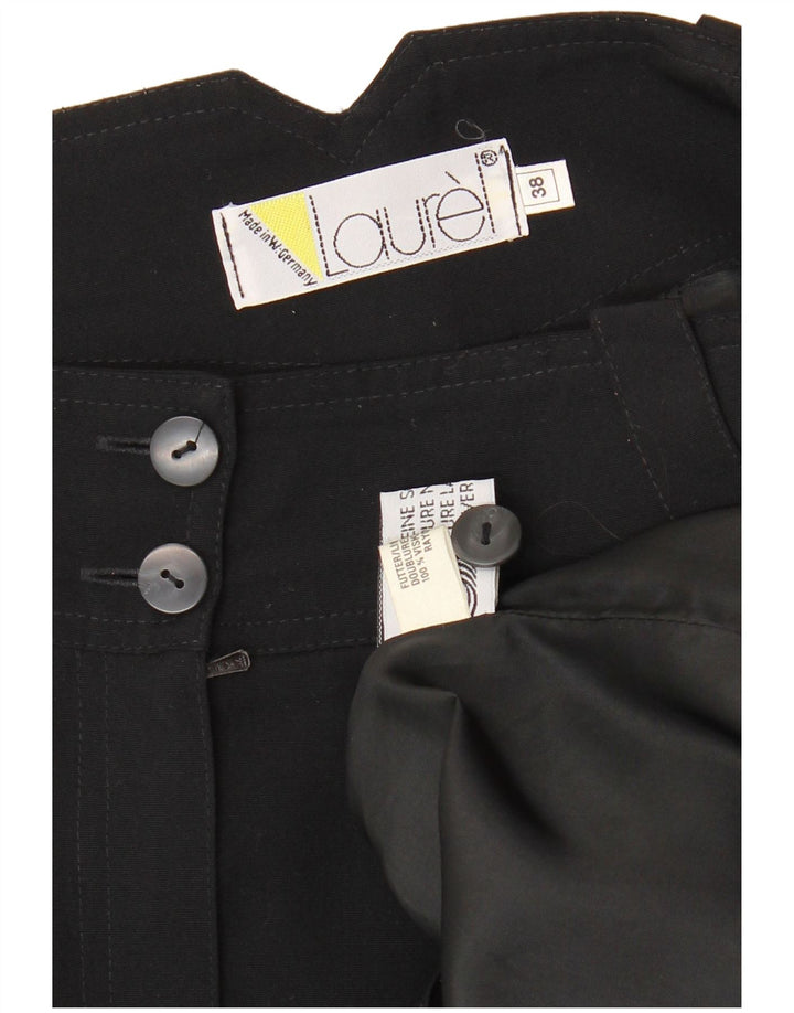 Gonna longuette da donna LAUREL EU 38 Media W28 Lana nera