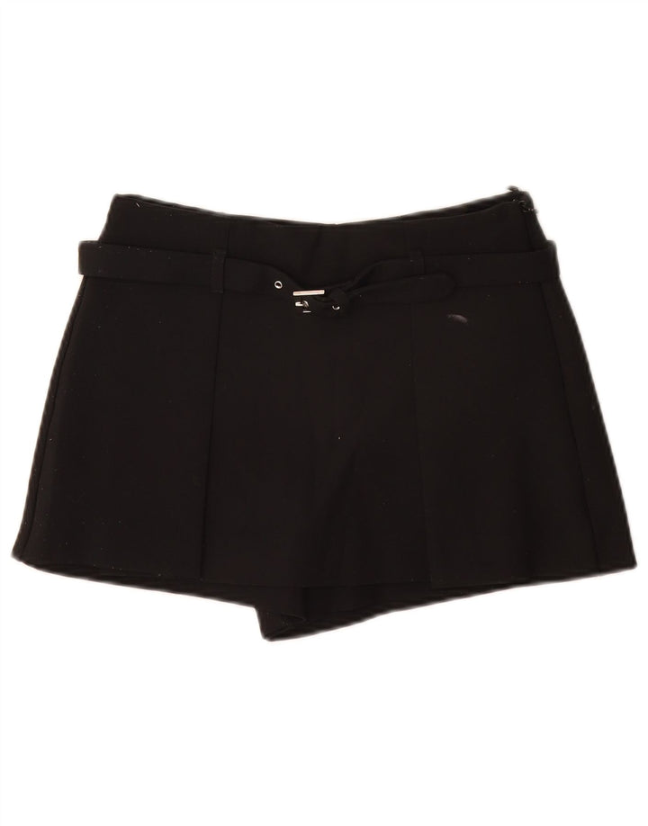 Pantaloncini casual da donna Zara XS W24 poliestere nero