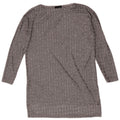 Top Zara da donna a maniche lunghe UK 12 Grigio medio