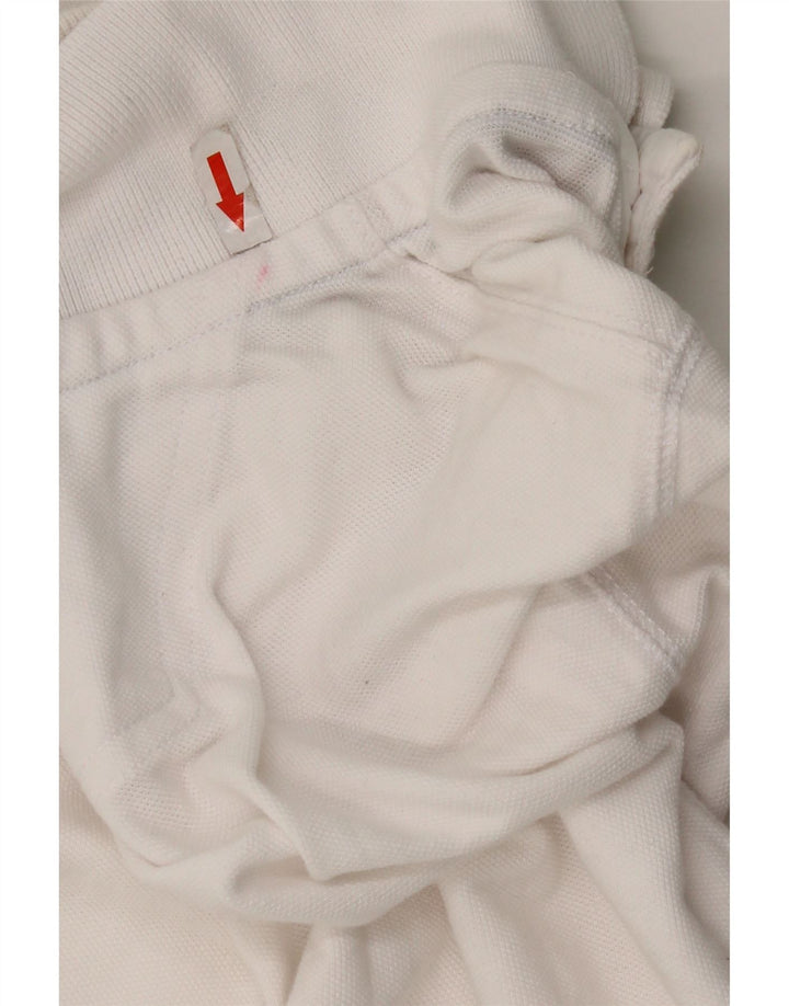 Polo da uomo Fat Face XS in cotone bianco