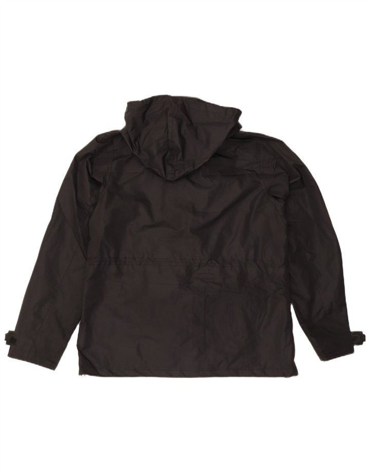 Giacca antipioggia con cappuccio da donna Mountain Warehouse UK 14 grande poliestere nero