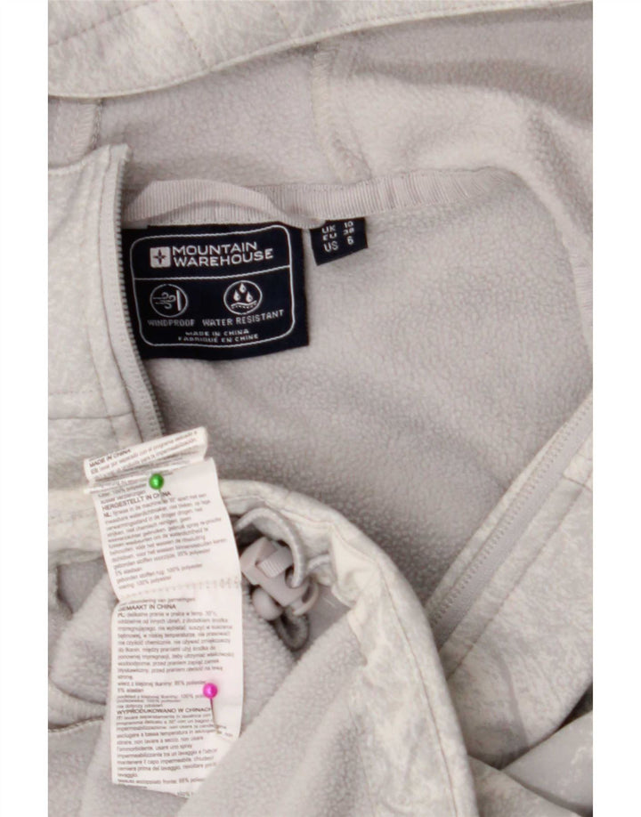 Giacca a vento grafica da donna Mountain Warehouse UK 10 piccola grigia