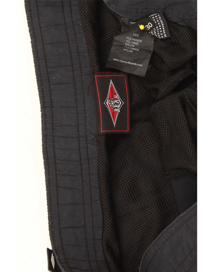 Pantaloncini da bagno da uomo Bear Medium blu navy color block in poliammide