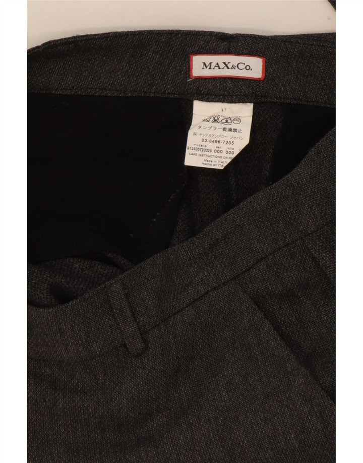 Pantaloni corti slim da donna Max & Co. W30 L25 Grigi