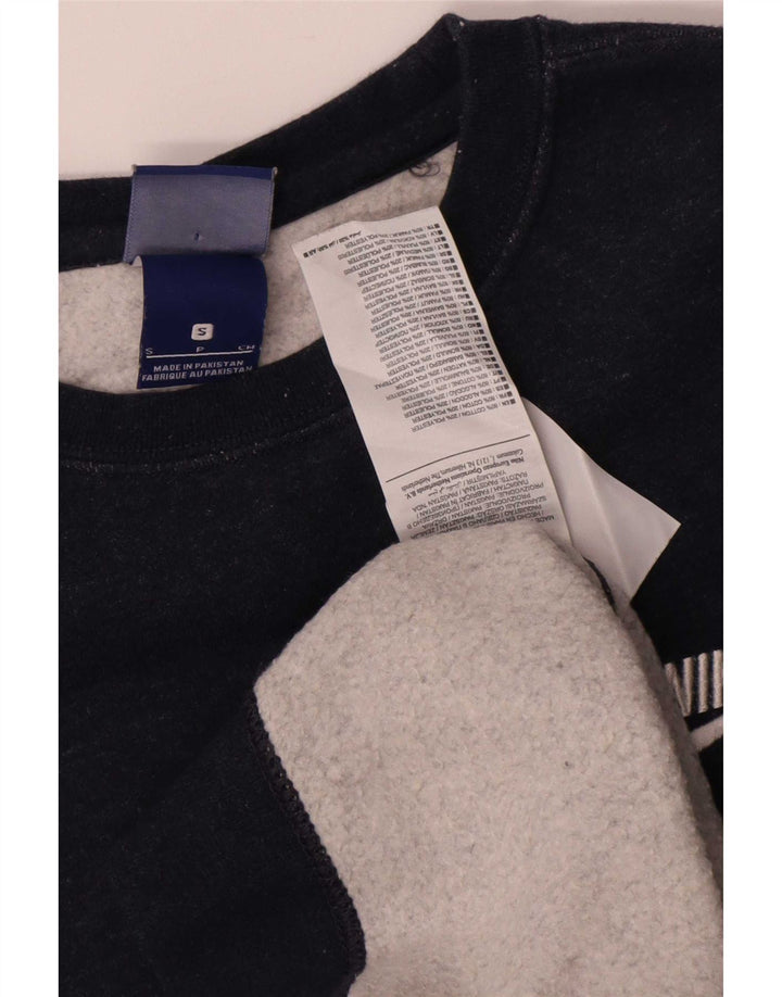 Felpa Nike da uomo, piccola, in cotone blu navy