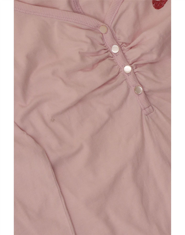 Maglia a maniche lunghe da donna Nike UK 10/12 Rosa medio