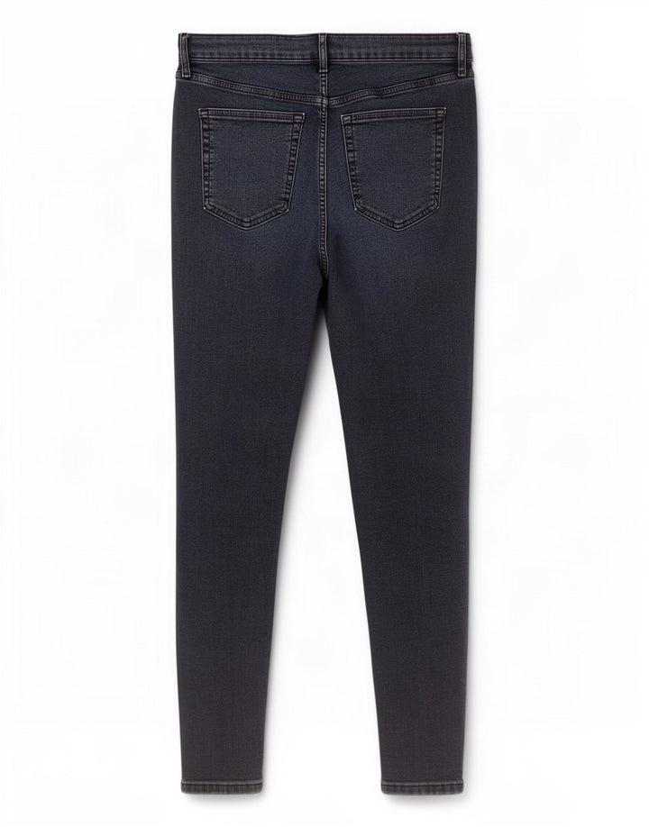 Jeans skinny da donna Topshop W34 L32 poliestere blu navy