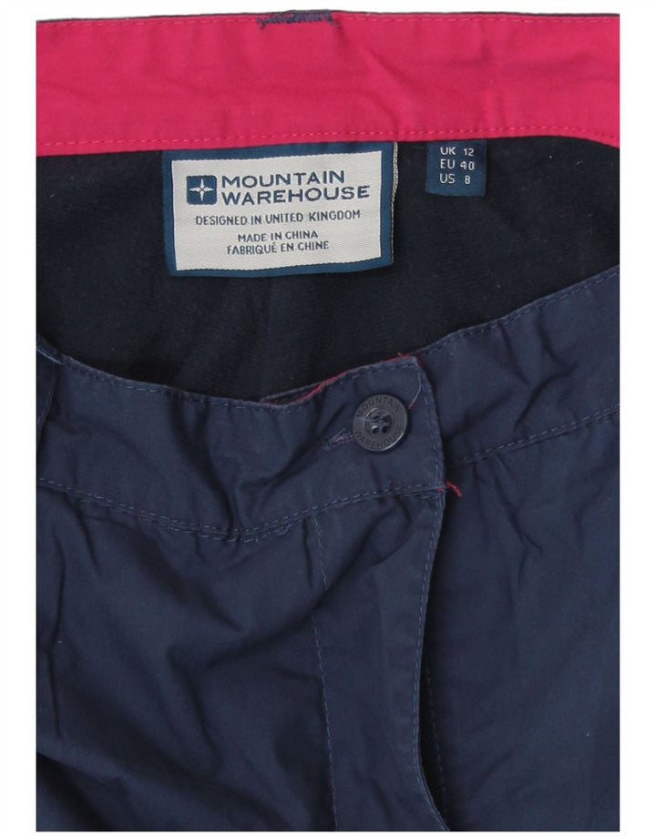 Pantaloni cargo da donna Mountain Warehouse UK 12 medi W30 L29 Blu navy