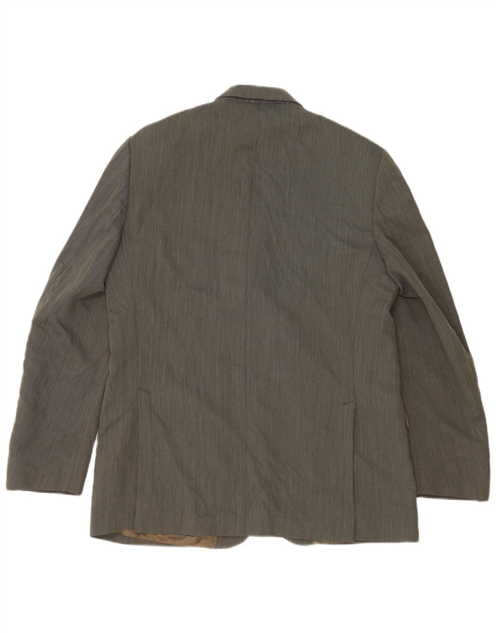 Giacca blazer da uomo a 3 bottoni Daniel Hechter UK 40 grande verde