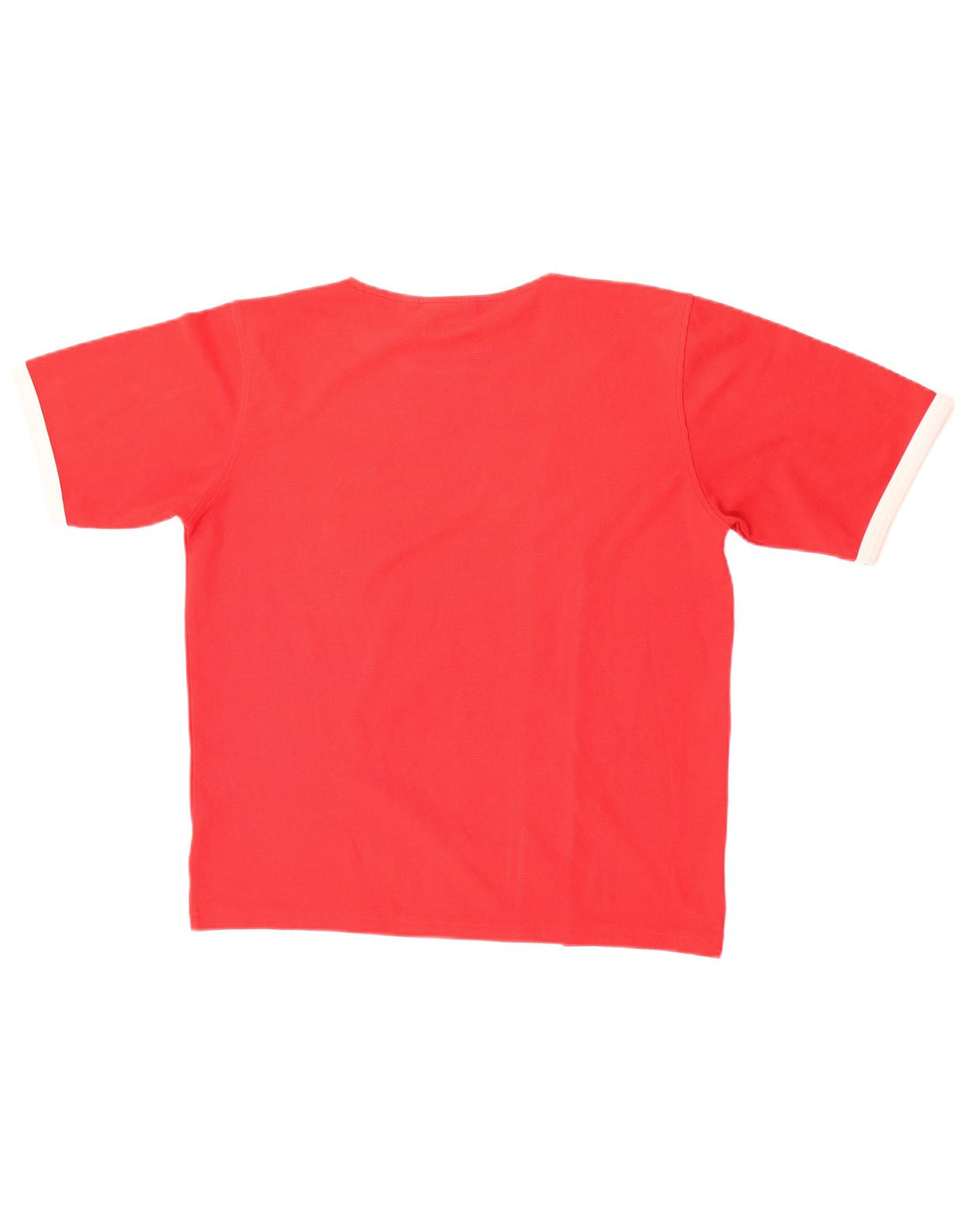 T-shirt da uomo Puma Top rosso medio color block