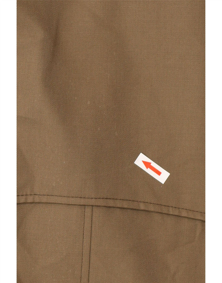 Trench da uomo vintage IT 50 grande color kaki