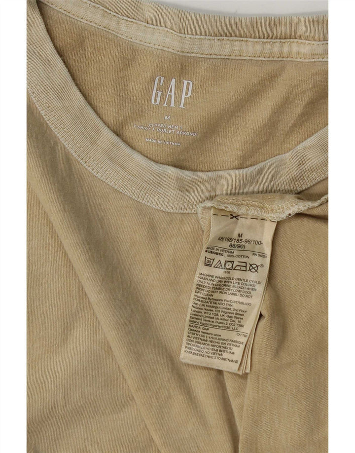 T-shirt da uomo Gap Top in cotone beige medio