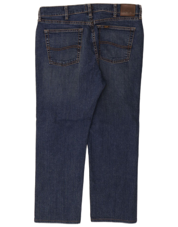 Jeans dritti da uomo Lee W34 L29 cotone blu