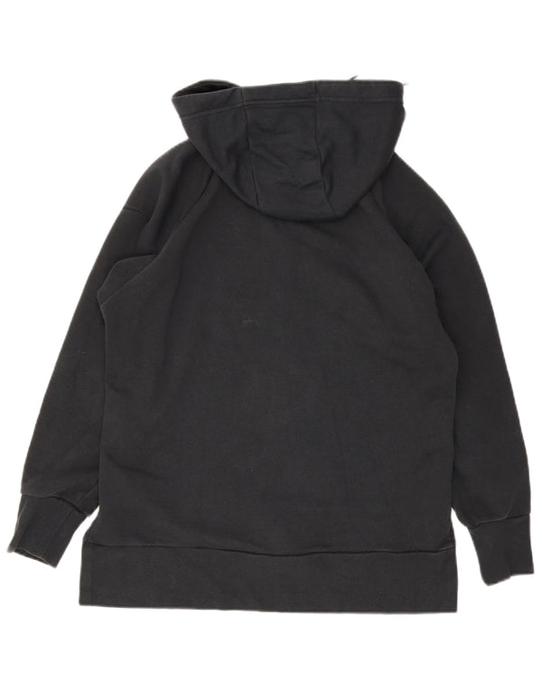 Felpa con cappuccio e zip Nike Dri Fit da uomo, piccola, in poliestere nero