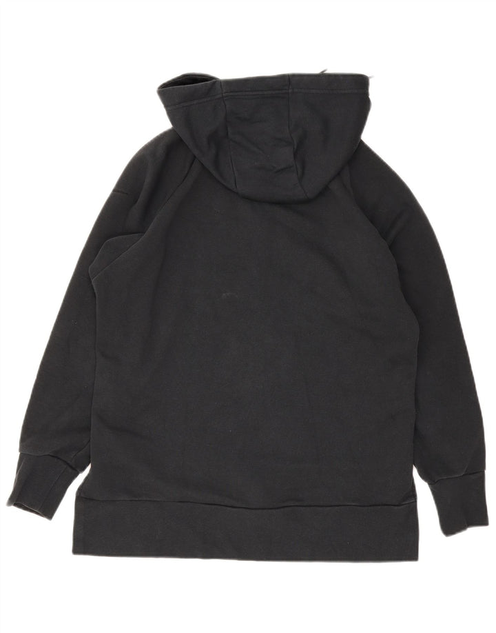 Felpa con cappuccio e zip Nike Dri Fit da uomo, piccola, in poliestere nero