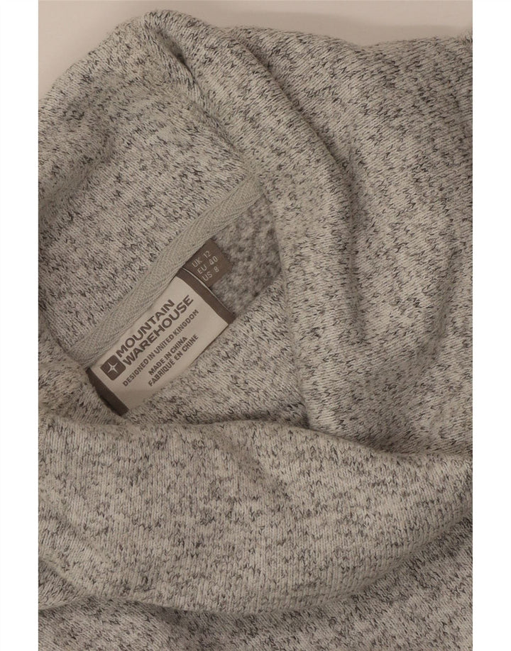 Top corto da donna in camicetta corta Mountain Warehouse UK 12 Grigio medio chiazzato