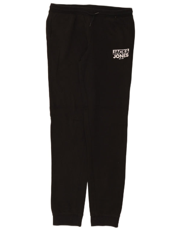 Jack & Jones Pantaloni da tuta con grafica da ragazzo Joggers 15-16 anni Neri