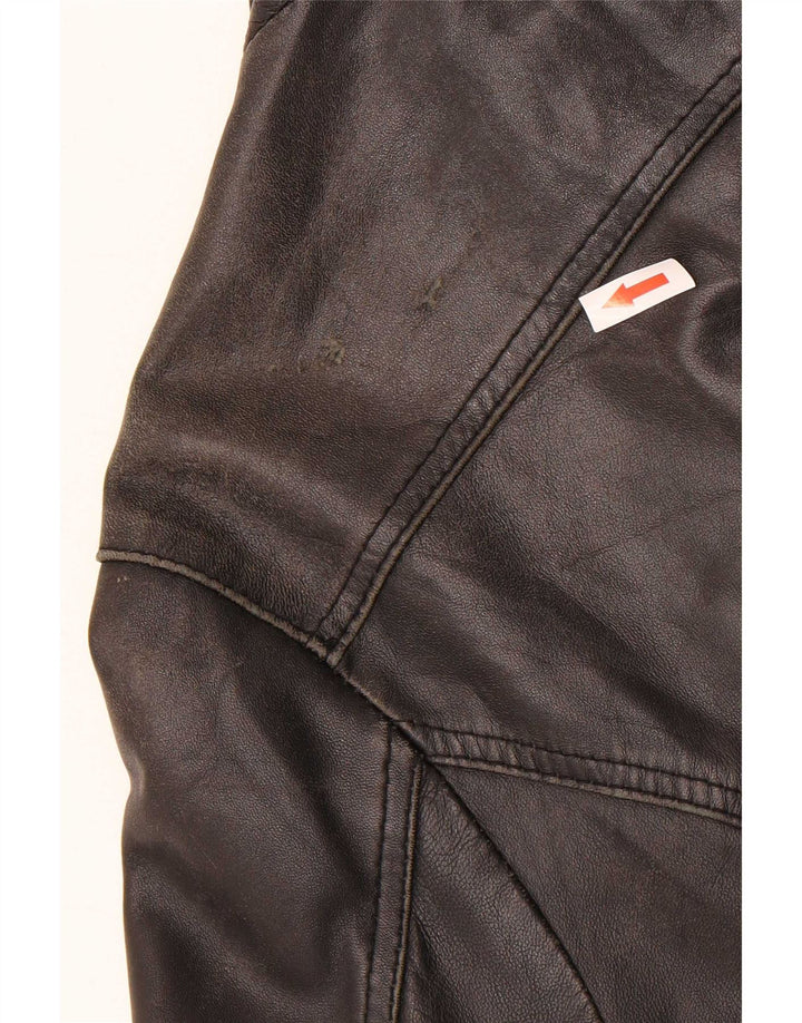 CDP Giacca in pelle da uomo IT 46 piccola nera