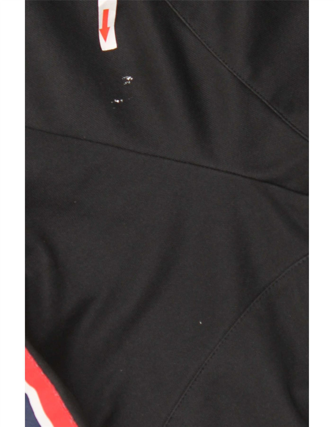 Giacca da ginnastica Reebok da uomo con grafica, grande, in cotone color block nero