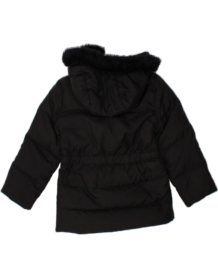 GUESS Girls Hooded Padded Coat 2-3 Years Black Polyester Vintage Guess and Second-Hand Guess from Messina Hembry 